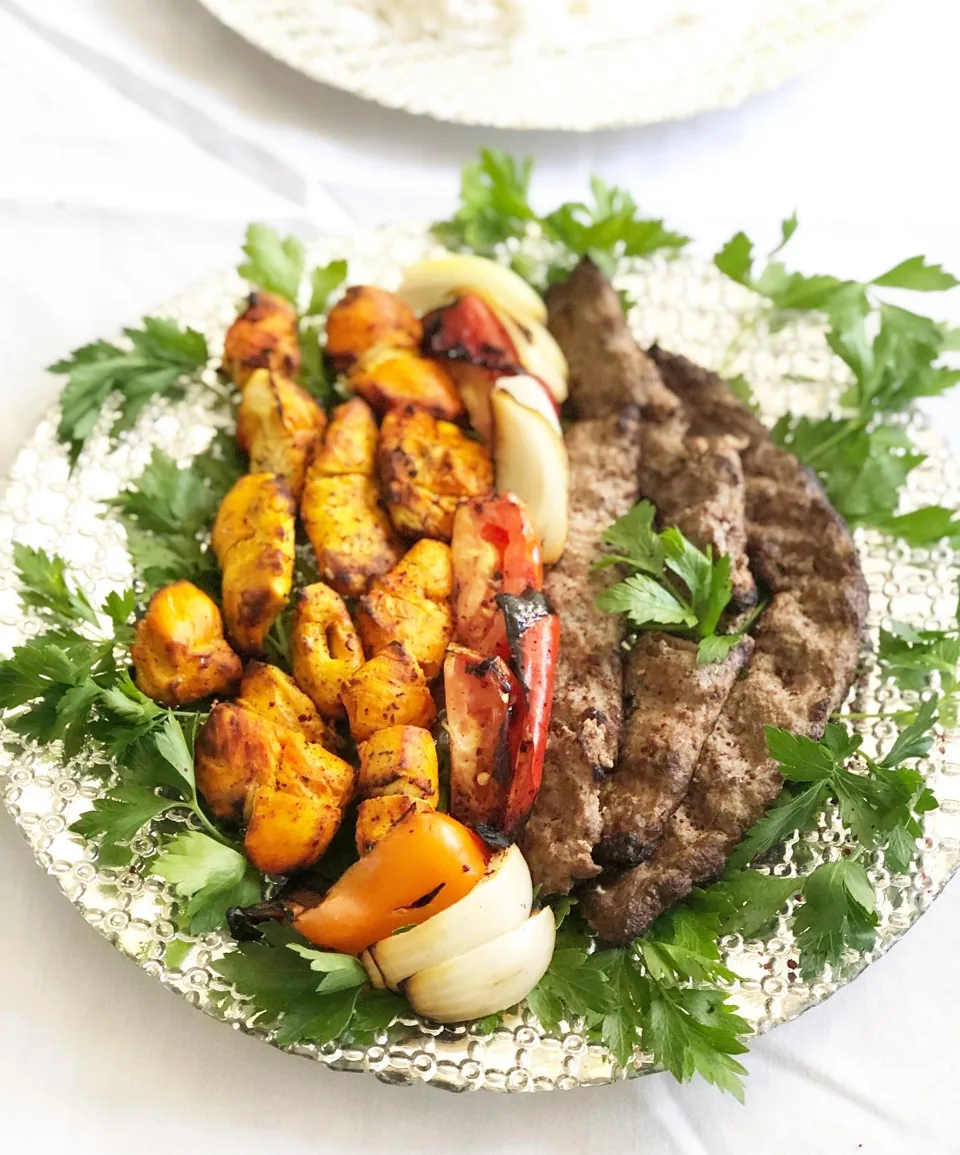 Chicken and Koobideh