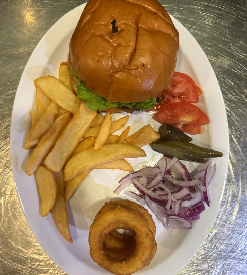 The Persian cheese burger